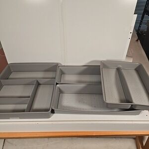 Madesmart Drawer Organizer‎ 4pc Set utensil craft office workspace kitchen